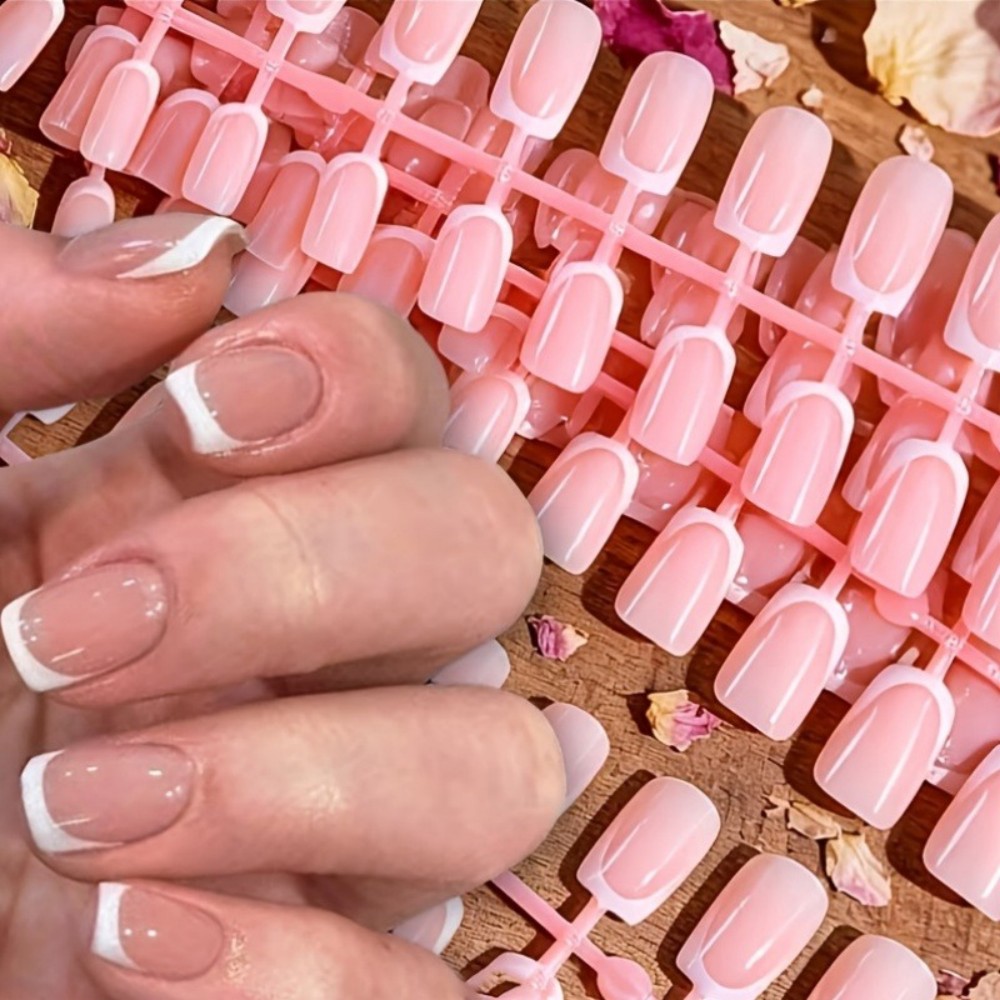 Nail Art Extension - 120 قطعة من الأظافر الاصطناعية القصيرة