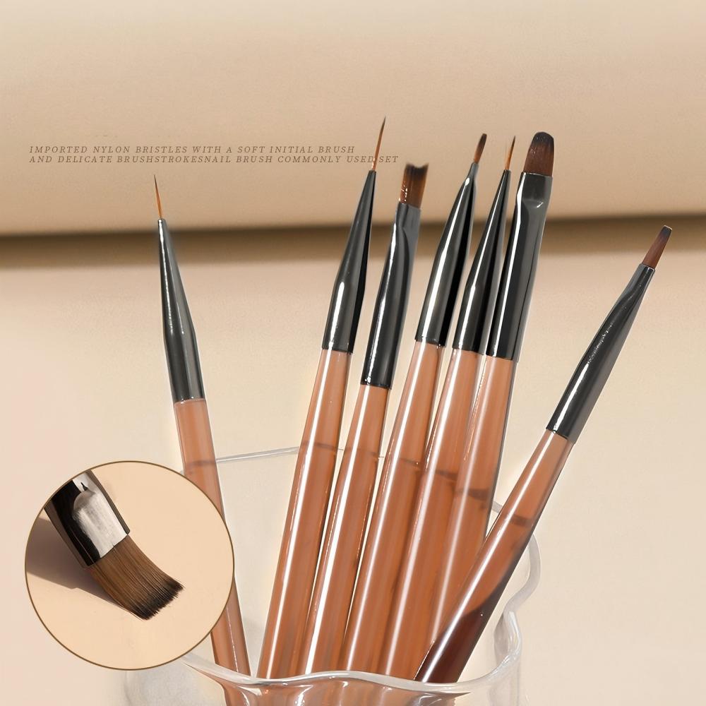 مجموعة فرش أظافر متعددة الرؤوس - مراجعة Nail Art Rame وسعره