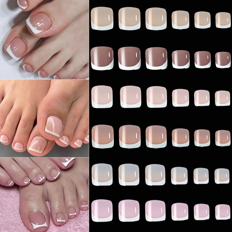 120 قطعة من أظافر القدم الاصطن - مراجعة Nail Art Extension وسعره