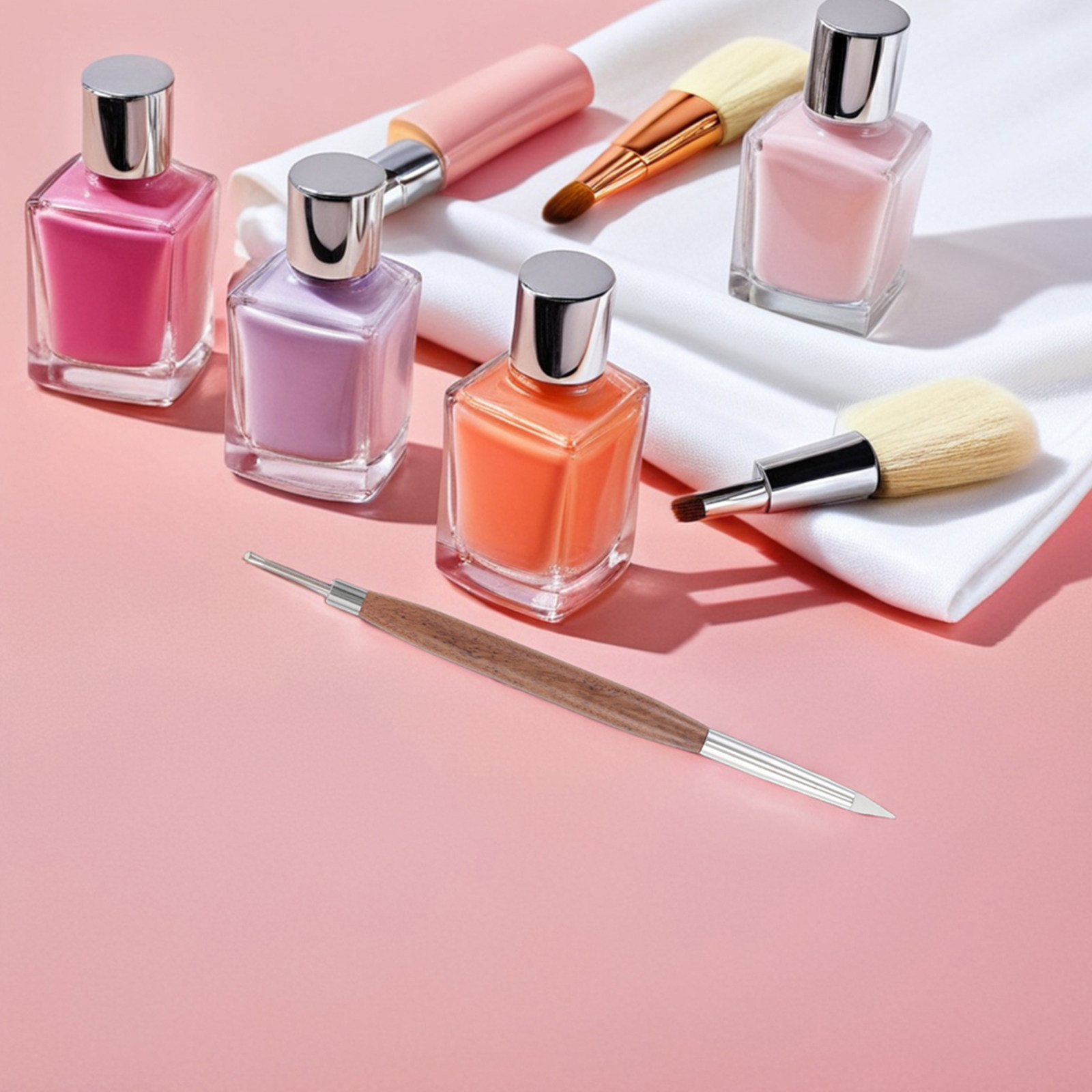 قطعتان من فرش رسم الأظافر مزدو - مراجعة Nail Art Dotting Tool وسعره