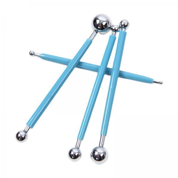 2 × 4 قطع من أدوات التزيين بال - مراجعة Nail Art Dotting Tool وسعره