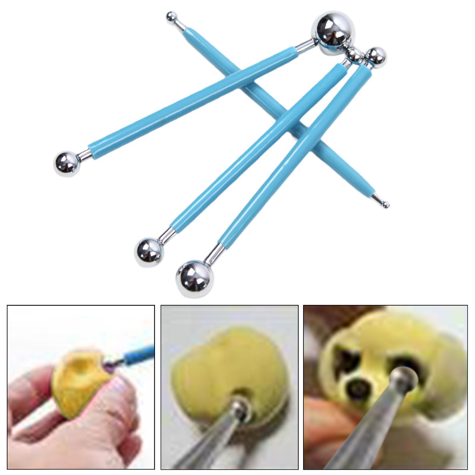 2 × 4 قطع من أدوات التزيين بال - مراجعة Nail Art Dotting Tool وسعره
