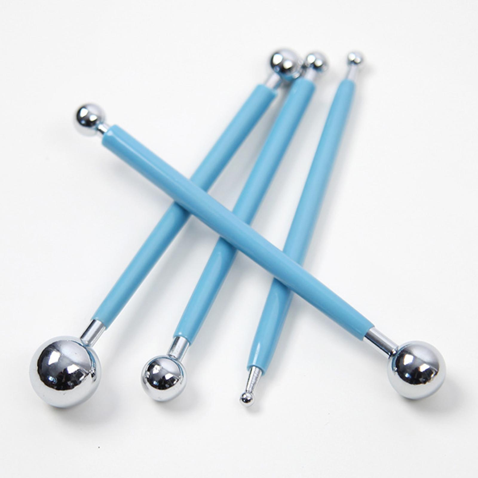 2 × 4 قطع من أدوات التزيين بال - مراجعة Nail Art Dotting Tool وسعره