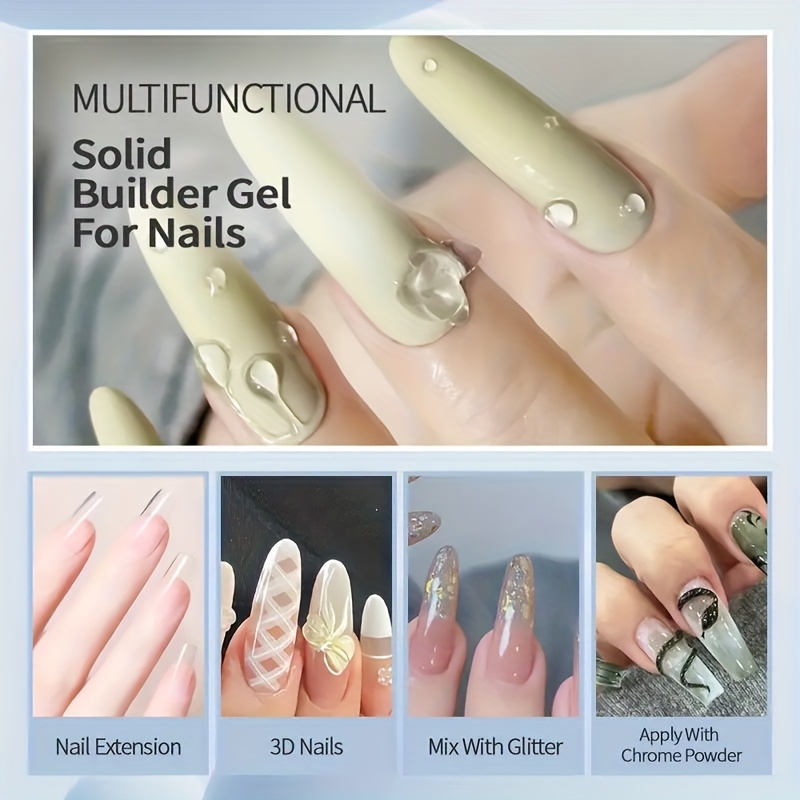 جل أظافر شفاف غير لاصق 100 جرا - مراجعة Nail Art Extension وسعره
