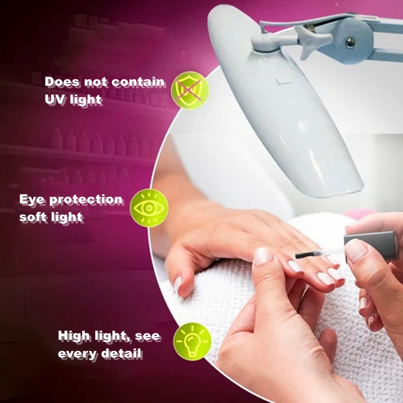 LED مصباح لمسمار الفن الرموش ت - مراجعة Nail Art Extension وسعره