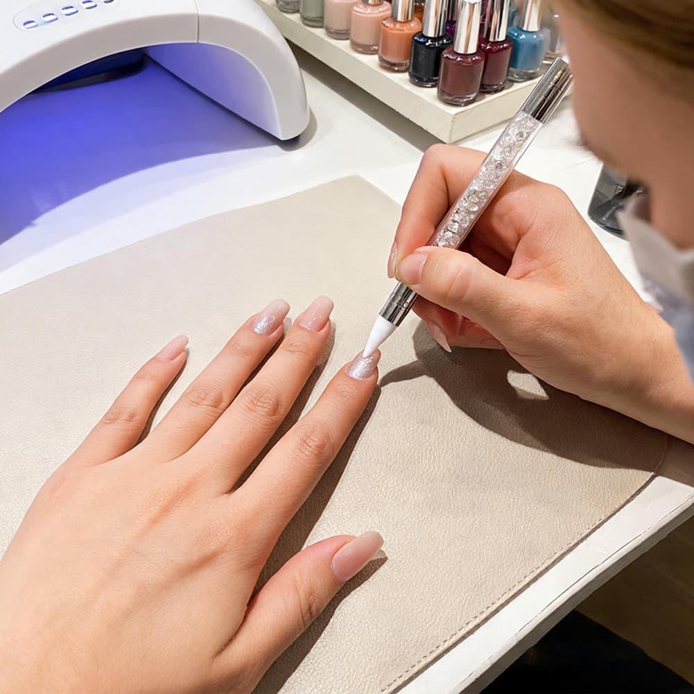 قلم سيليكون مزدوج الرأس لفن ال - مراجعة Nail Art Rame وسعره